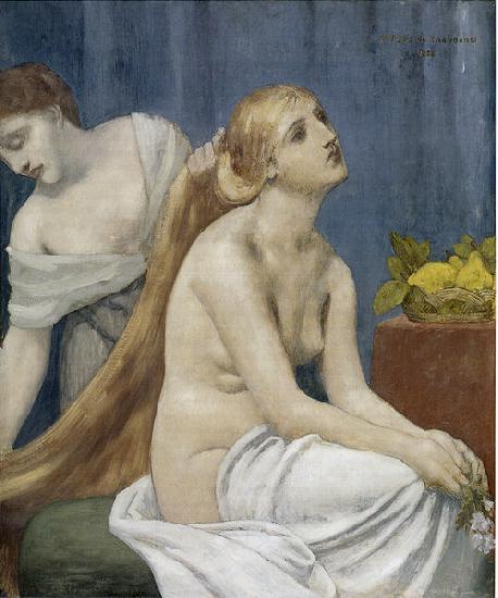 Pierre Puvis de Chavannes Toilette oil painting image